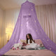 Purple Canopy with Stars