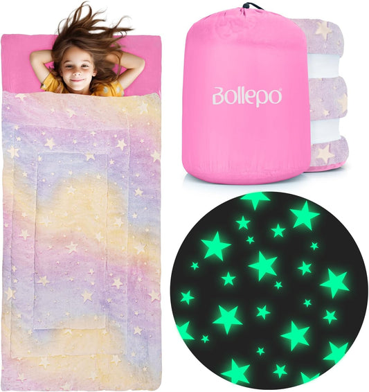 Rainbow Sleeping Bag - Glowing Stars